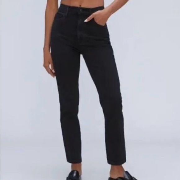 Everlane Denim - Everlane Button Fly Black Cigarette Jeans Size 29 with perfect stretch